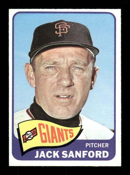 1965 Jack Sanford O-Pee-Chee #228 Giants *6801