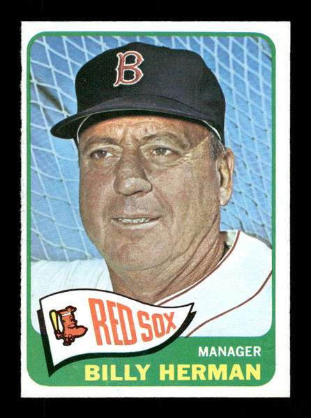 1965 Billy Herman O-Pee-Chee #251 Red Sox *6965