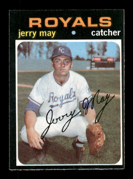 1971 Jerry May O-Pee-Chee #719 Royals *R6700