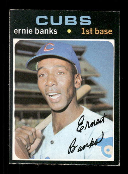 1971 Ernie Banks O-Pee-Chee #525 Cubs *R6710