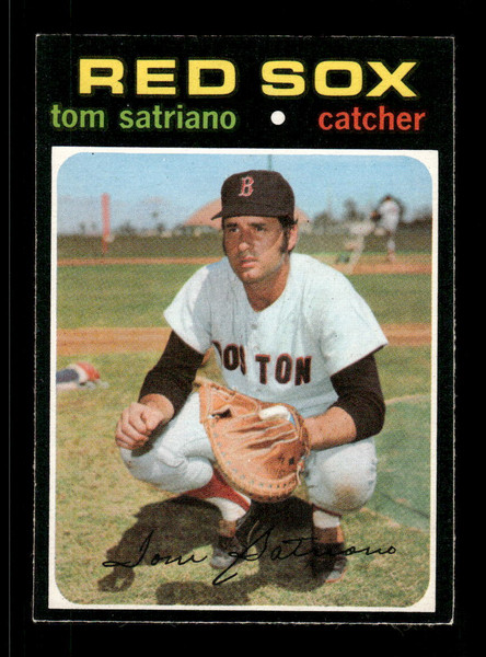 1971 Tom Satriano O-Pee-Chee #557 Red Sox *5115