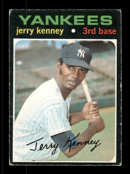 1971 Jerry Kenney O-Pee-Chee #572 Yankees  *5130