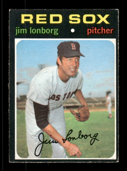 1971 Jim Lonborg O-Pee-Chee #577 Red Sox  *5135