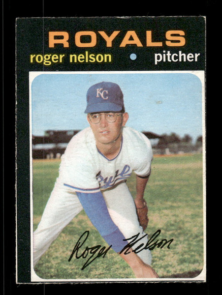 1971 Roger Nelson O-Pee-Chee #581 Royals *5139