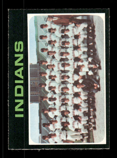 1971 Cleveland Indians O-Pee-Chee #584 Team Card *5142