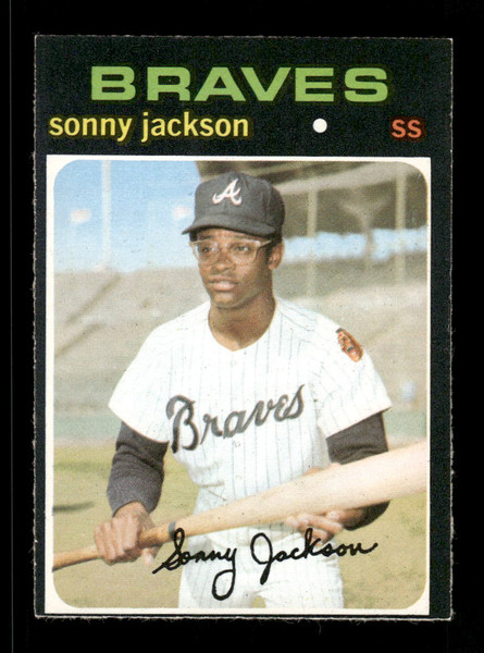 1971 Sonny Jackson O-Pee-Chee #587 Braves *5145