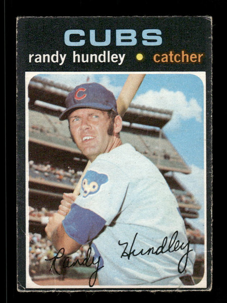 1971 Randy Hundley O-Pee-Chee #592 Cubs *5150