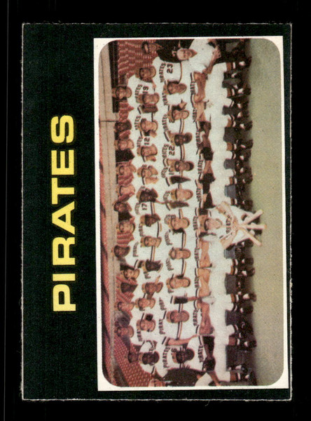 1971 Pittsburgh Pirates O-Pee-Chee #603 Team Card *5159