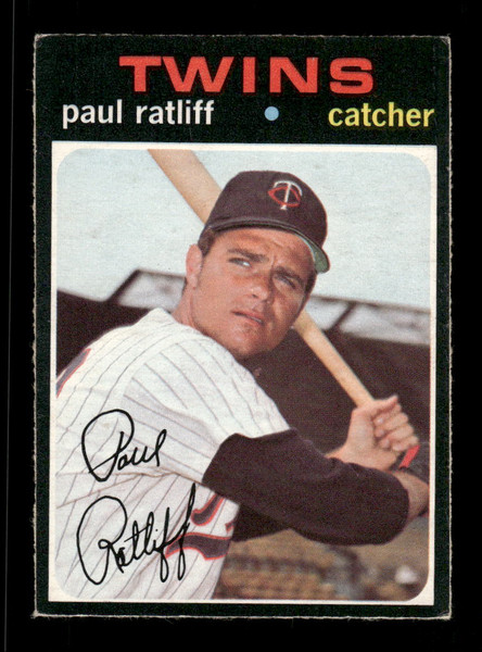 1971 Paul Ratliff O-Pee-Chee #607 Twins *5163