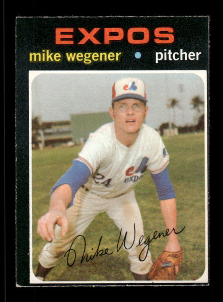 1971 Mike Wegener O-Pee-Chee #608 Expos *5164