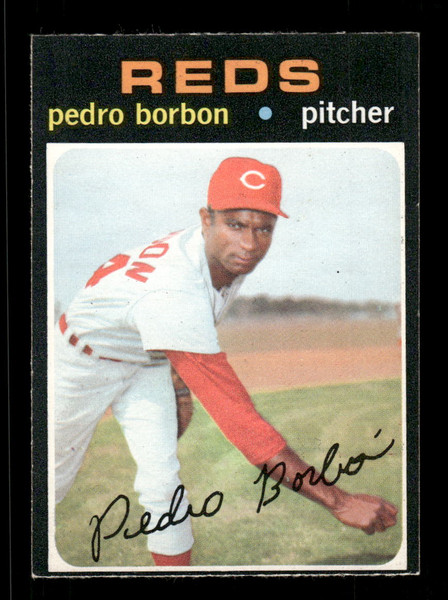 1971 Pedro Borbon O-Pee-Chee #613 Reds  *5169