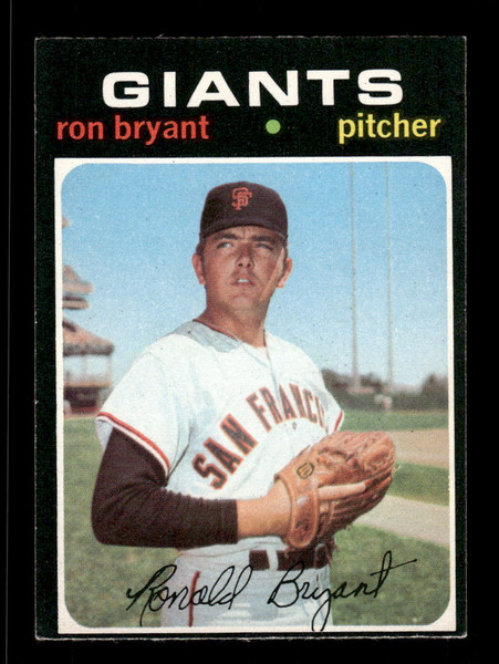 1971 Ron Bryant O-Pee-Chee #621 Giants  *5177