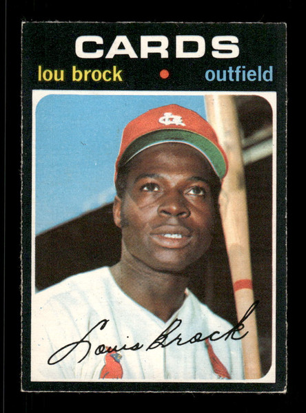 1971 Lou Brock O-Pee-Chee #625 Cardinals  *5181