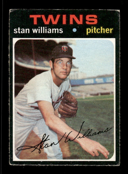 1971 Stan Williams O-Pee-Chee #638 Twins *5193