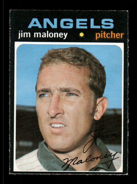 1971 Jim Maloney O-Pee-Chee #645 Angels *5200