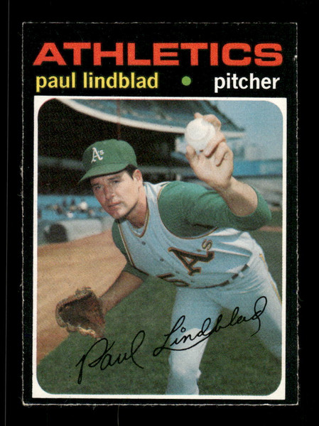 1971 Paul Lindblad O-Pee-Chee #658 Athletics *5212