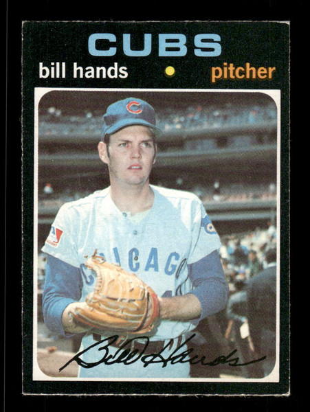 1971 Bill Hands O-Pee-Chee #670 Cubs *5224
