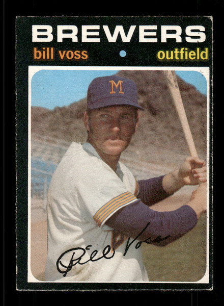 1971 Bill Voss O-Pee-Chee #671 Brewers *5225