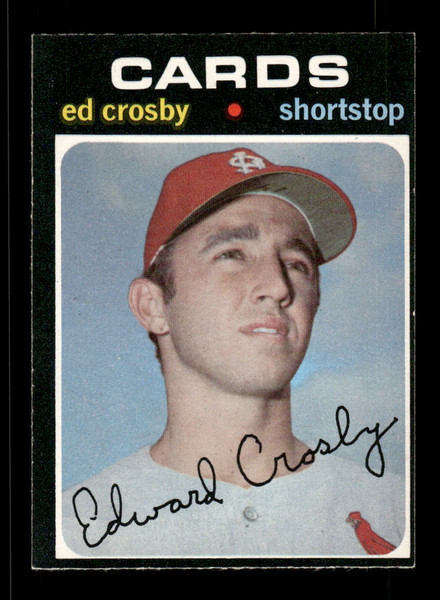 1971 Ed Crosby O-Pee-Chee #672 Cardinals *5226