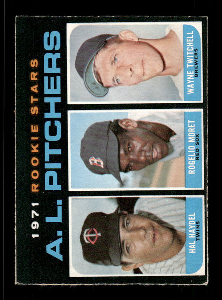 1971 A.L. Rookie Stars O-Pee-Chee #692 Haydel, Moret, Twitchell *5246