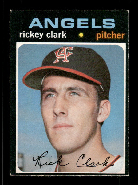 1971 Rickey Clark O-Pee-Chee #697 Angels *5251