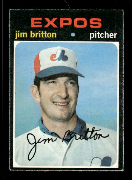 1971 Jim Britton O-Pee-Chee #699 Expos *5253