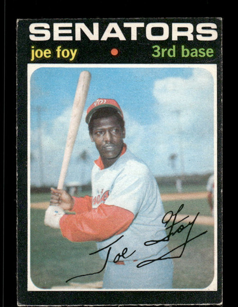 1971 Joe Foy O-Pee-Chee #706 Senators *5260