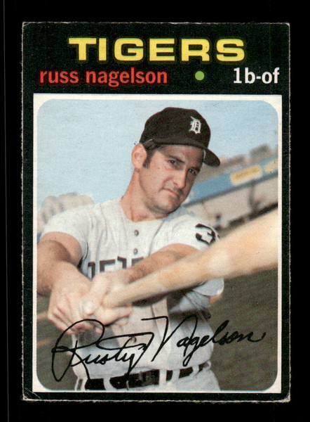 1971 Russ Nagelson O-Pee-Chee #708 Tigers *5262