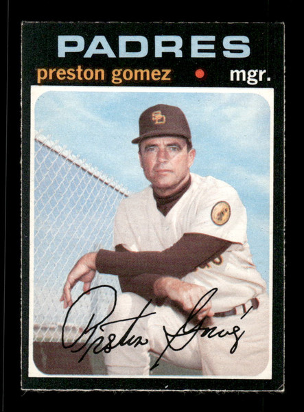 1971 Preston Gomez O-Pee-Chee #737 Padres *5274