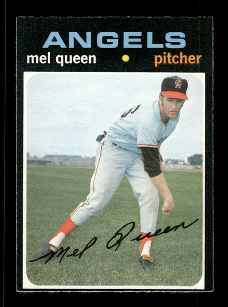 1971 Mel Queen O-Pee-Chee #736 Angels *5275