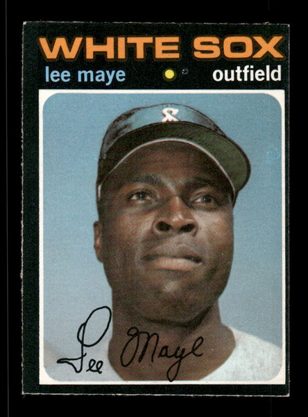 1971 Lee Maye O-Pee-Chee #733 White Sox *5278