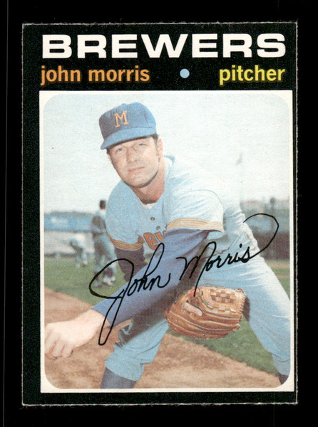 1971 John Morris O-Pee-Chee #721 Brewers *5290