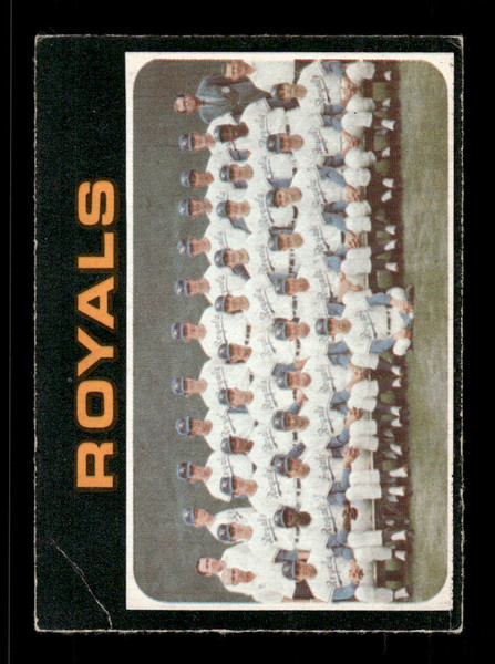 1971 Kansas City Royals O-Pee-Chee #742 Team Card *5296