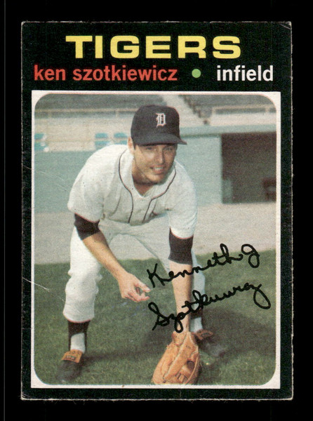 1971 Ken Szotkiewicz O-Pee-Chee #749 Tigers *5303