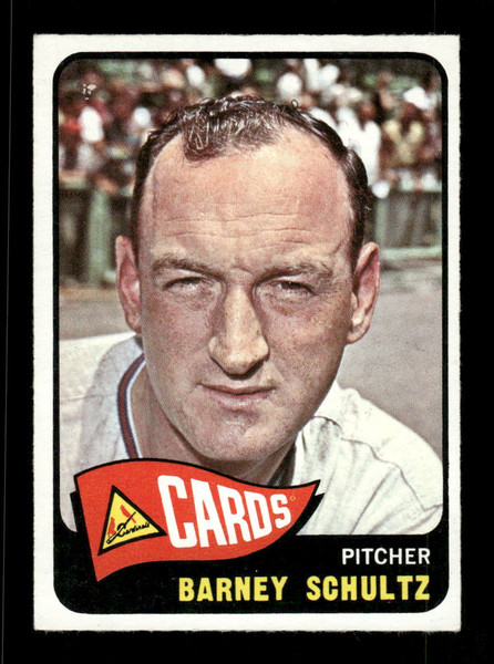 1965 Barney Schultz O-Pee-Chee Rookie #28 Cardinals *5313
