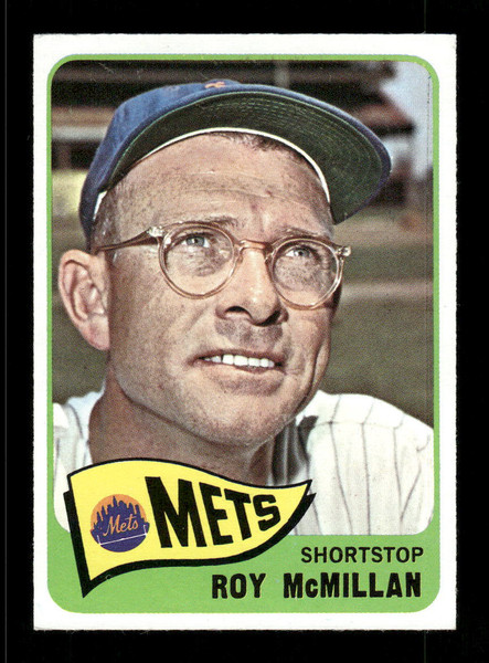 1965 Roy McMillan O-Pee-Chee  #45 Mets *5324