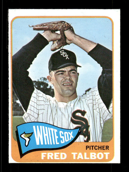 1965 Fred Talbot O-Pee-Chee  #58 White Sox *5337