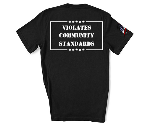 SPD19 Violates Community Standards -shirt