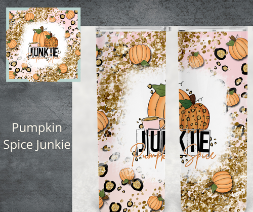 Pumpkin Spice Junkie Tumbler
