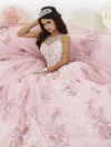 High Neckline Ball Gown Tiffany Quinceanera Dress 26884