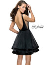 Velvet And Tulle La Femme Tiered Short Dress 26701