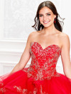 Ruffled Sparkle Tulle Princesa by Ariana Vara PR11923