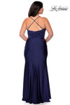 A-line La Femme Plus Size Prom Dress 29022
