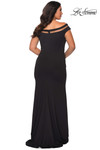 Off The Shoulder Plus Size Prom Dress La Femme 29049