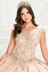 High Neckline Princesa Quinceanera Dress PR12002