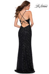 La Femme Prom Dress in Black