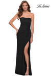 Strapless Ruched Prom Dress La Femme 29489