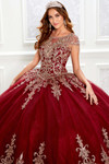 Jewel Neckline Princesa Quinceanera Dress PR22026