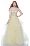 Front Alyce Paris Prom Dress 61094