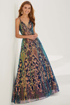 A-line Sequin Prom Dress Christina Wu 16951